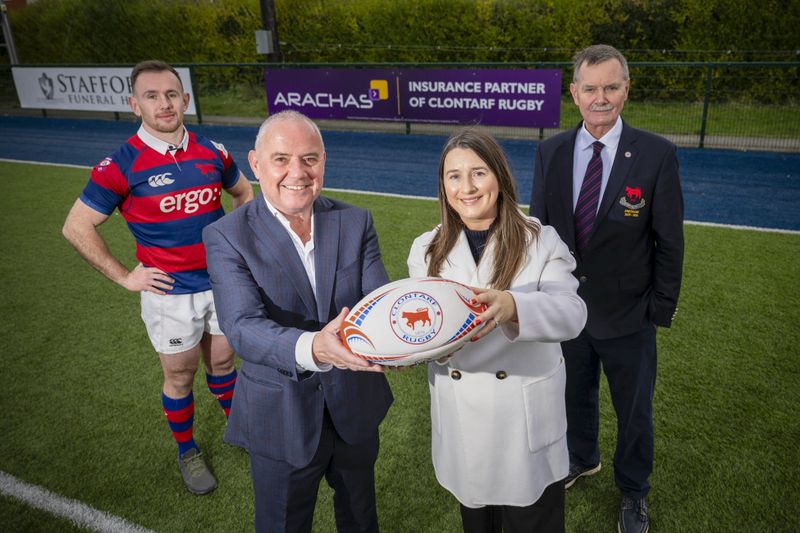 Boost for Castle Avenue: Clontarf Rugby Club Announces New Partnership